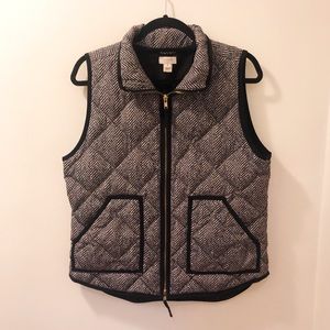 J Crew Factory Herringbone Vest